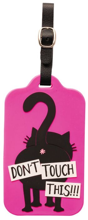 Ed, the Cat Kofferanhänger Pink