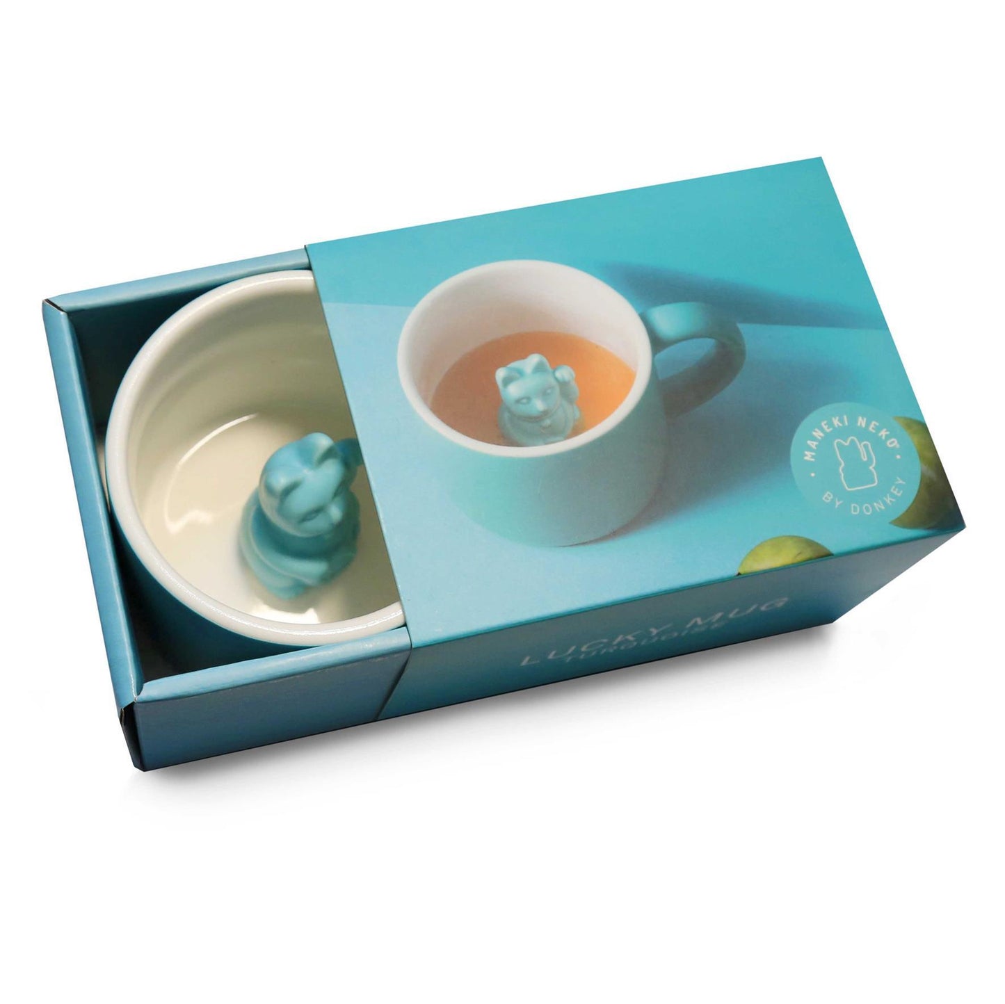 MANEKI NEKO Lucky Mug - Turquoise