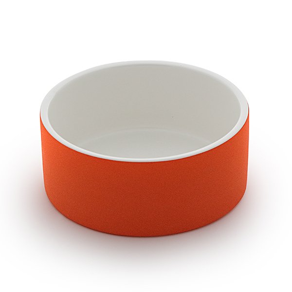 Cooling Ceramics Water Bowl tangerine M
