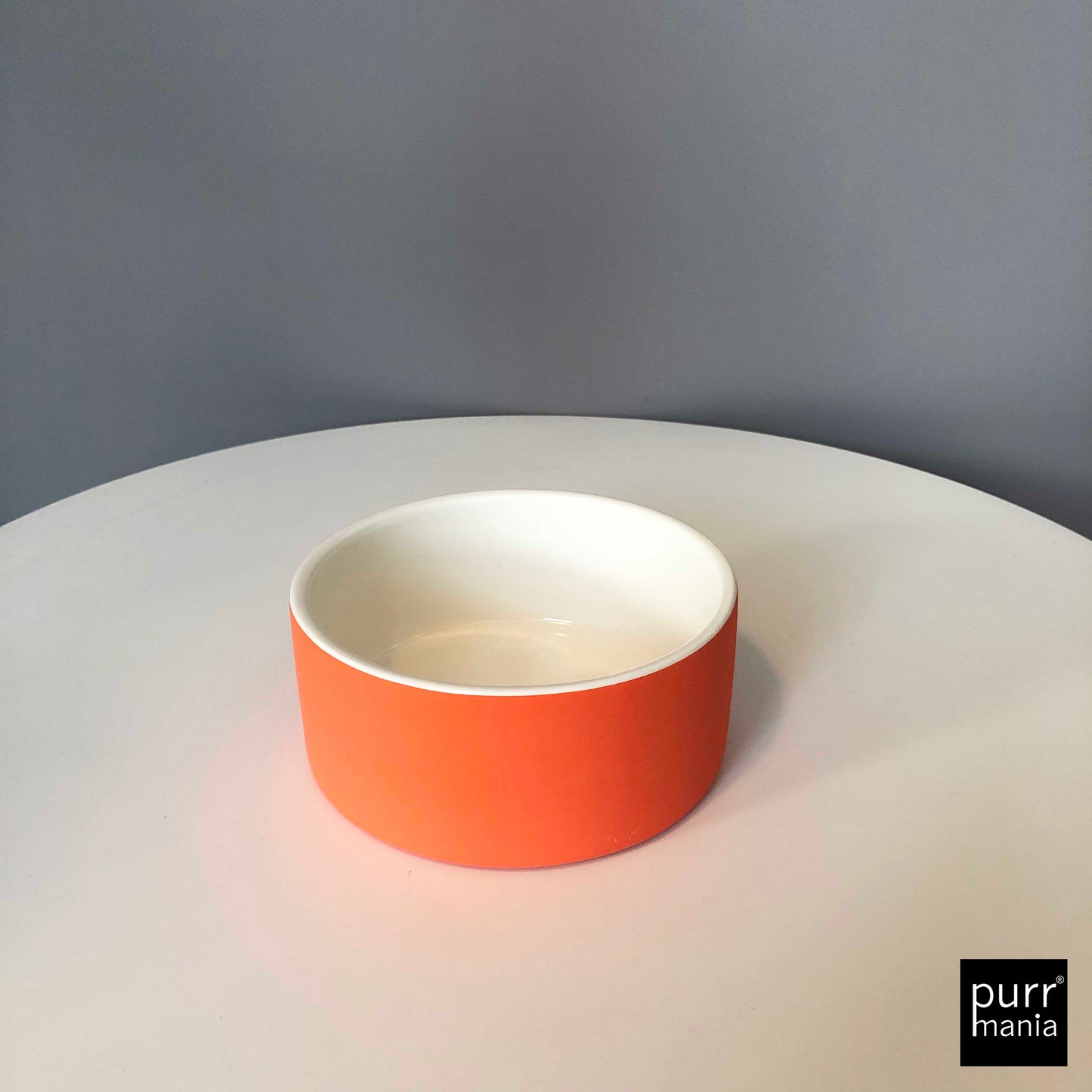 Cooling Ceramics Water Bowl tangerine M