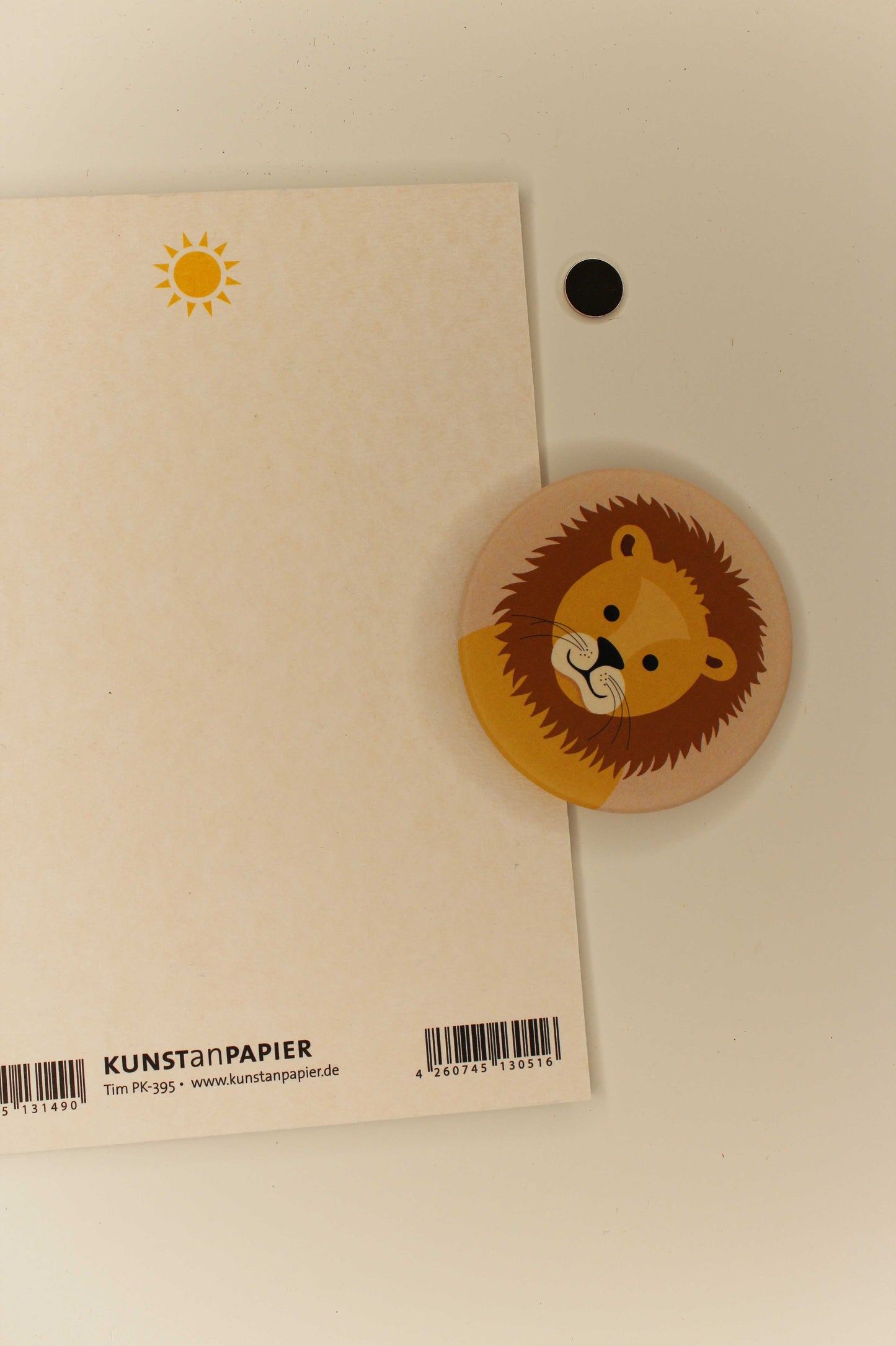 Set Karte & Magnet Du bist einzigartig