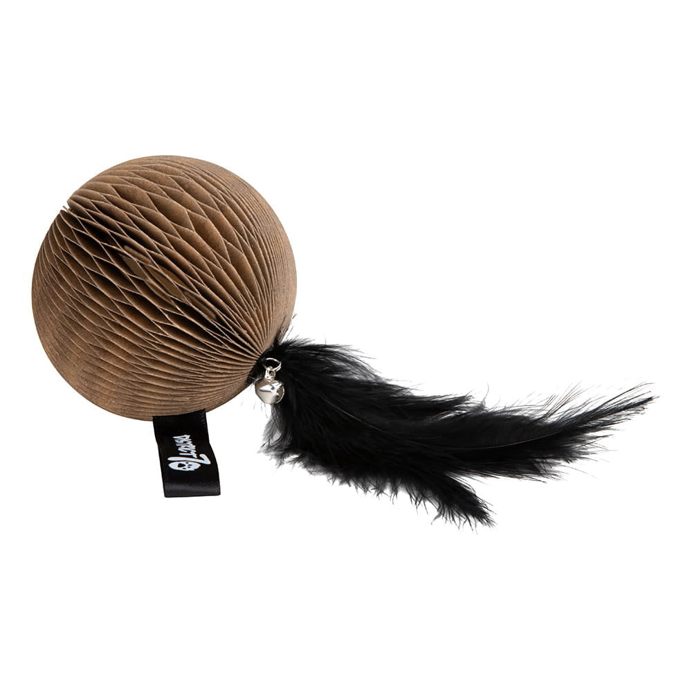 Geschenkset Pappspielzeuge: Maus, Ball + Würfel gift set cardboard cat toys: mouse, glory, dice