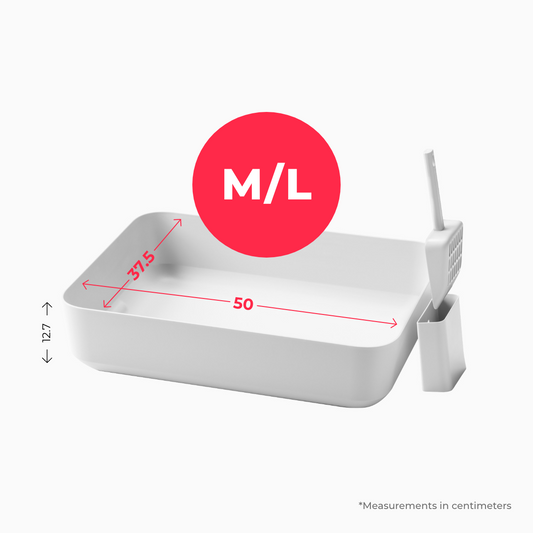 Hoopo Poh - Katzenklo - weiß