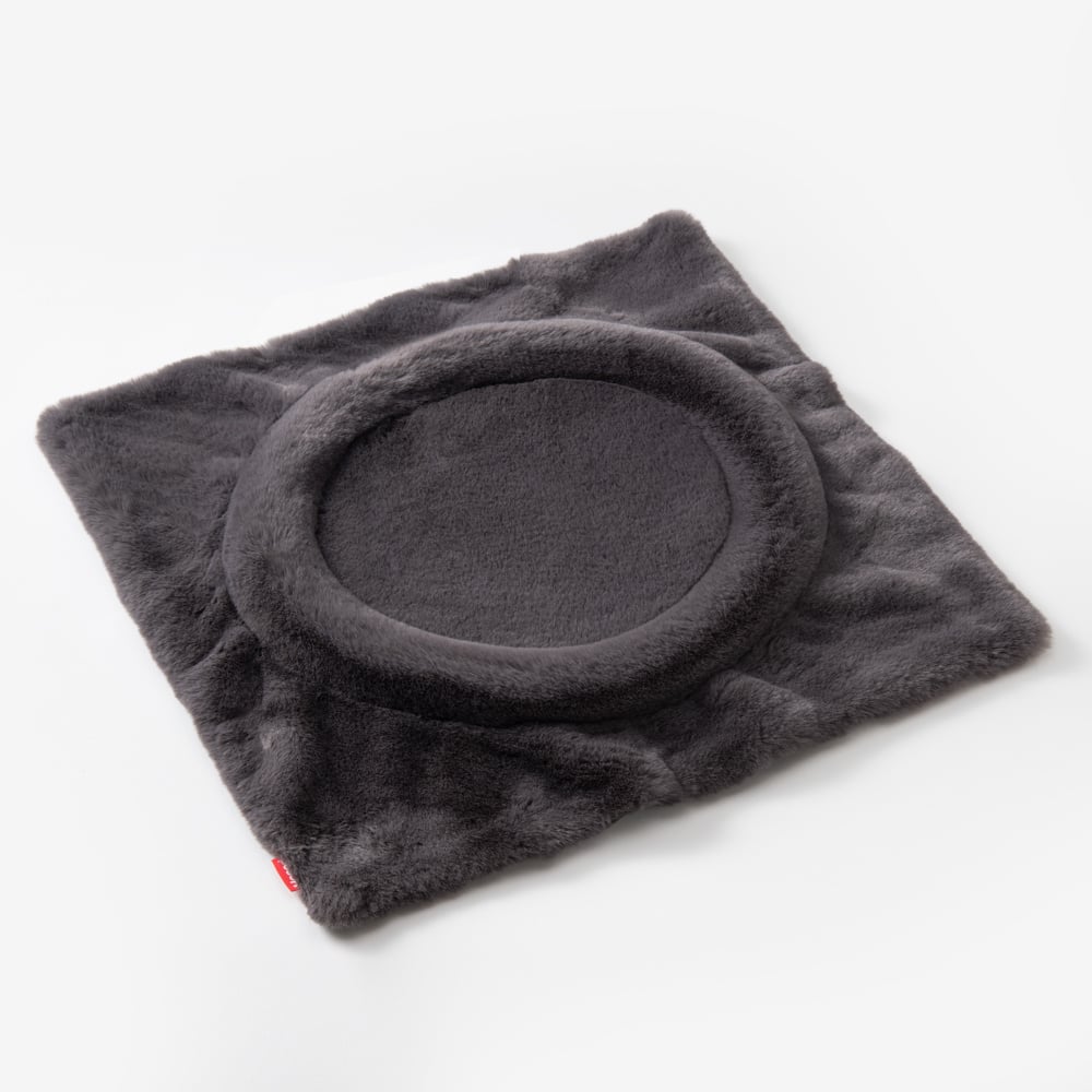 Hoopo Flip - Katzenbett Dunkelgrau