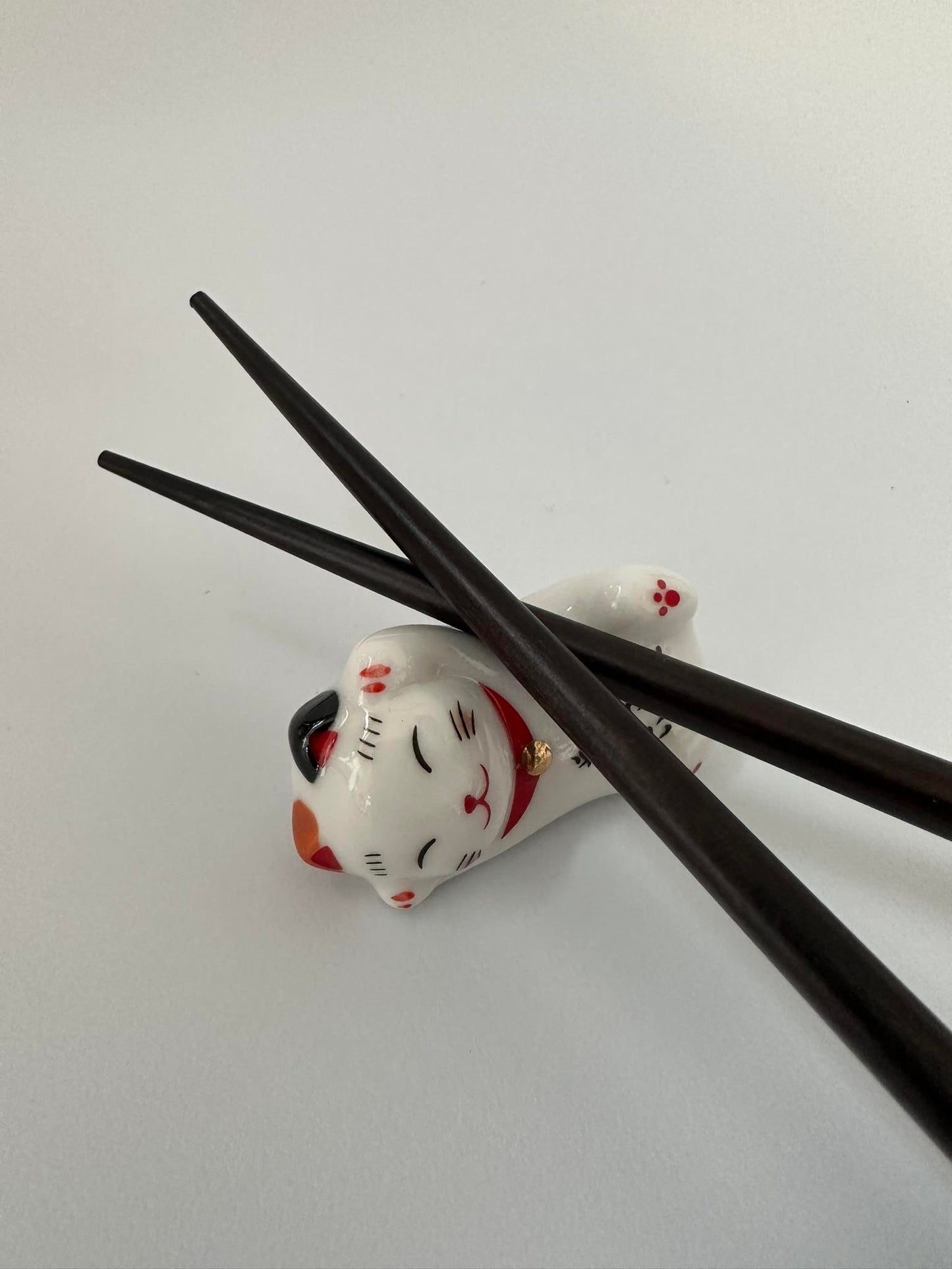 Essstäbchen Maneki Neko inkl. Ablage