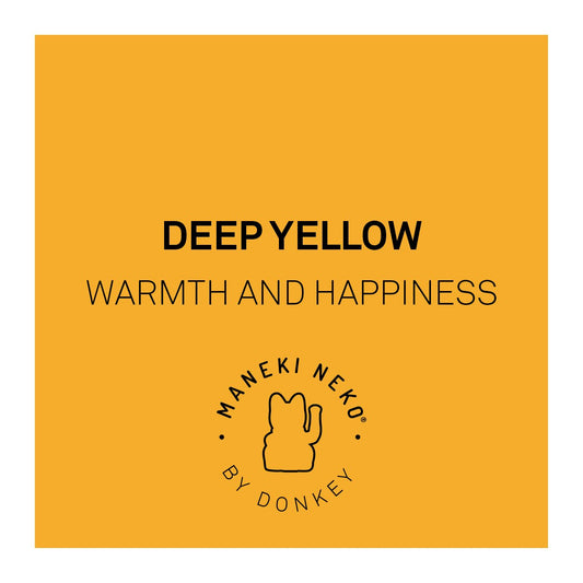 MANEKI NEKO Lucky Mug - Deep Yellow