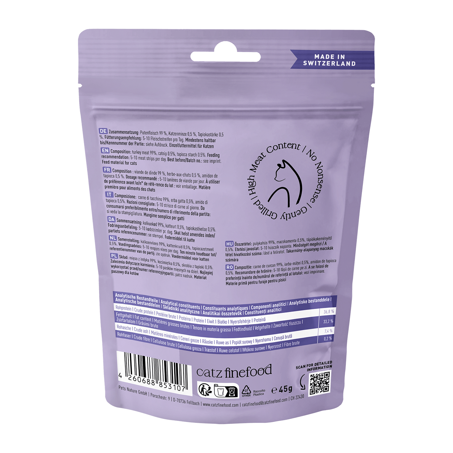 catz finefood Meatz Pute 45g