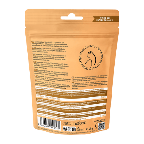 catz finefood Meatz Huhn 45g
