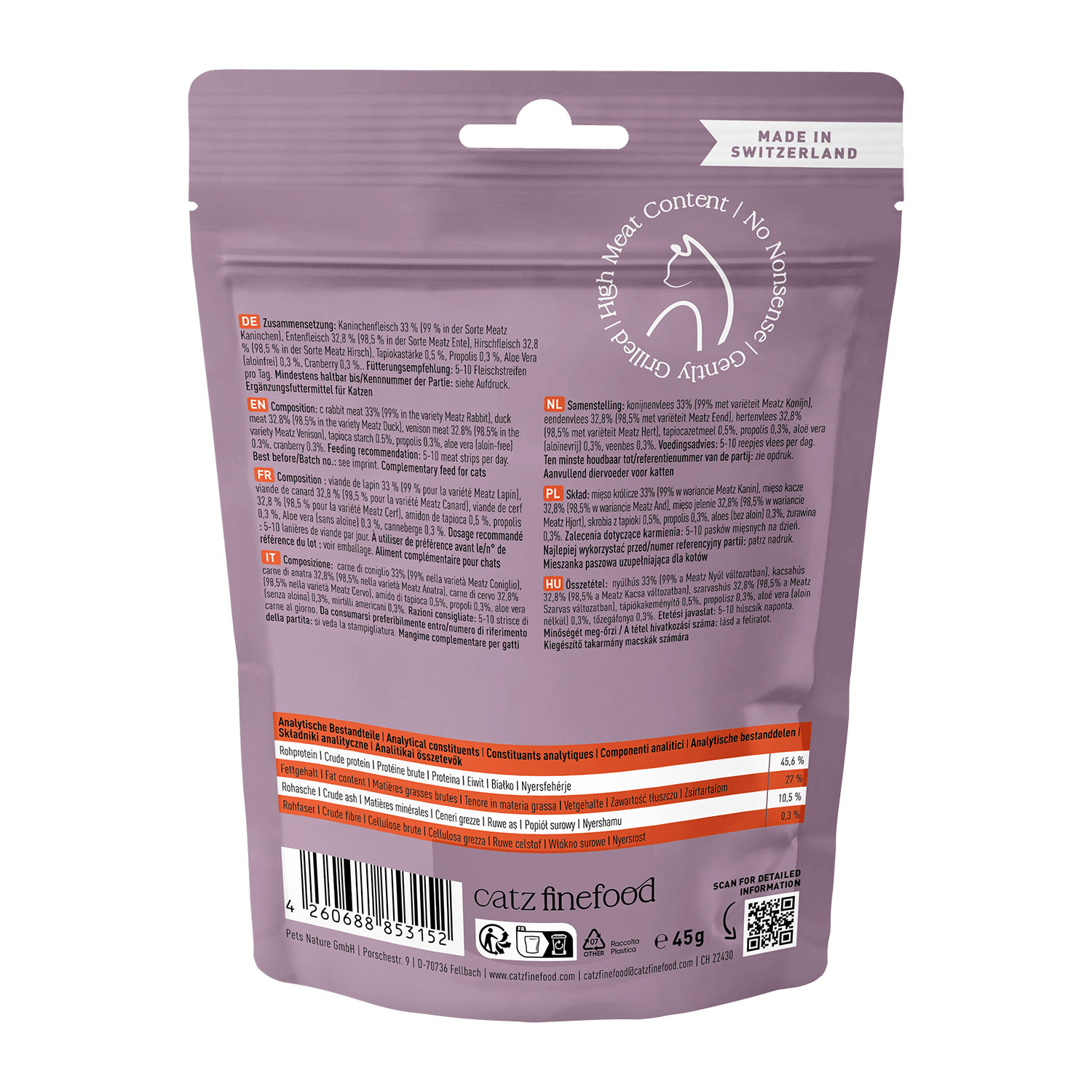 catz finefood Meatz Wild Mix 45g
