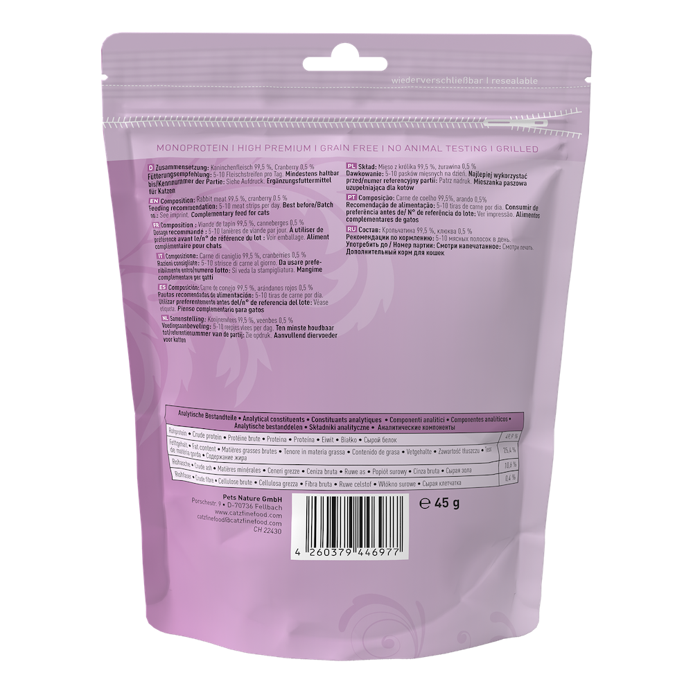 catz finefood Meatz N°11 Kaninchen 45g