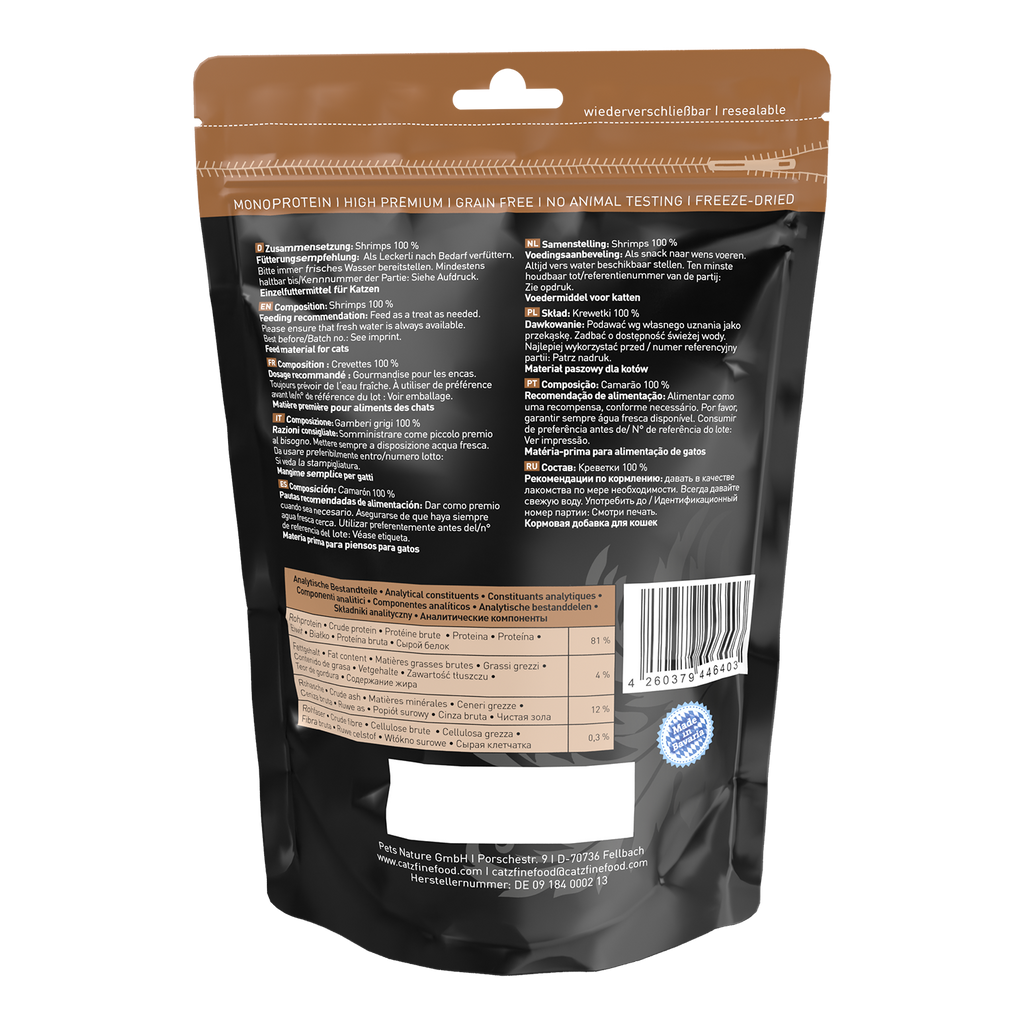 catz finefood Purrrrly N° 109 - Shrimps 15g