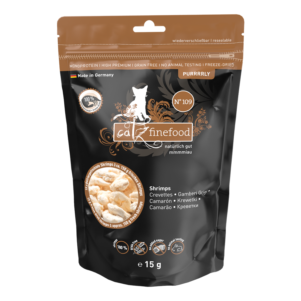 catz finefood Purrrrly N° 109 - Shrimps 15g