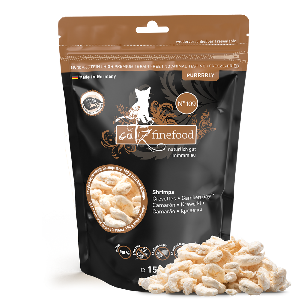 catz finefood Purrrrly N° 109 - Shrimps 15g