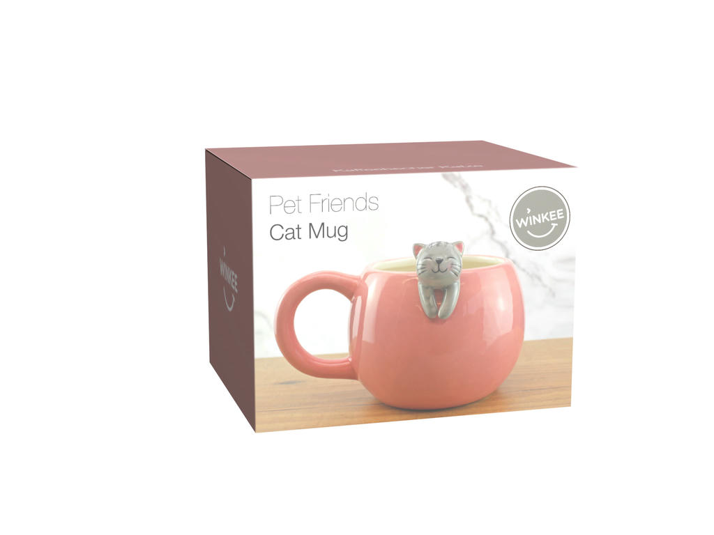 Pet Friends Kaffeebecher Katze