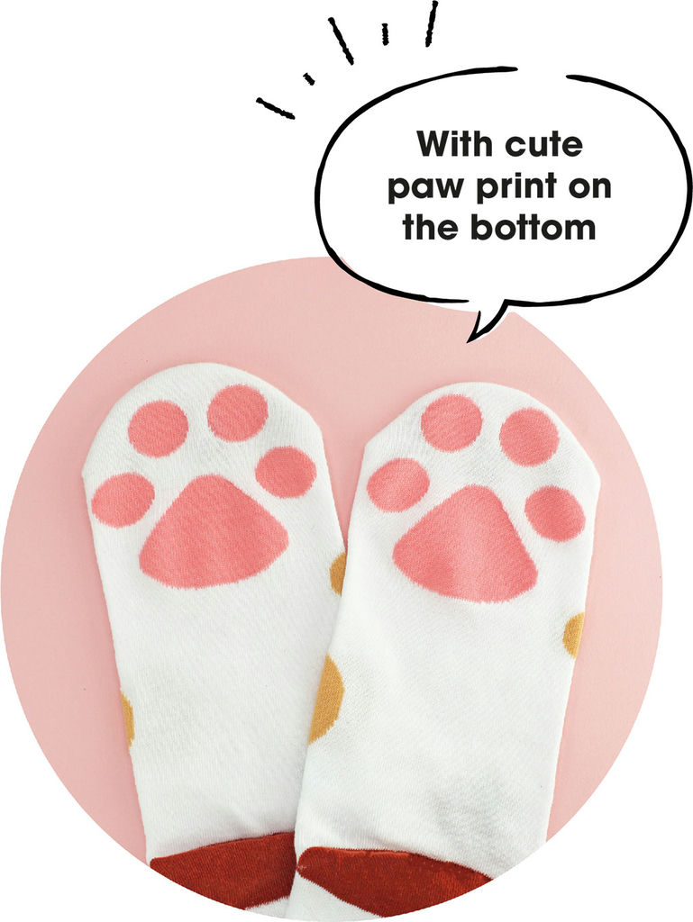 Katzenpfoten Socken