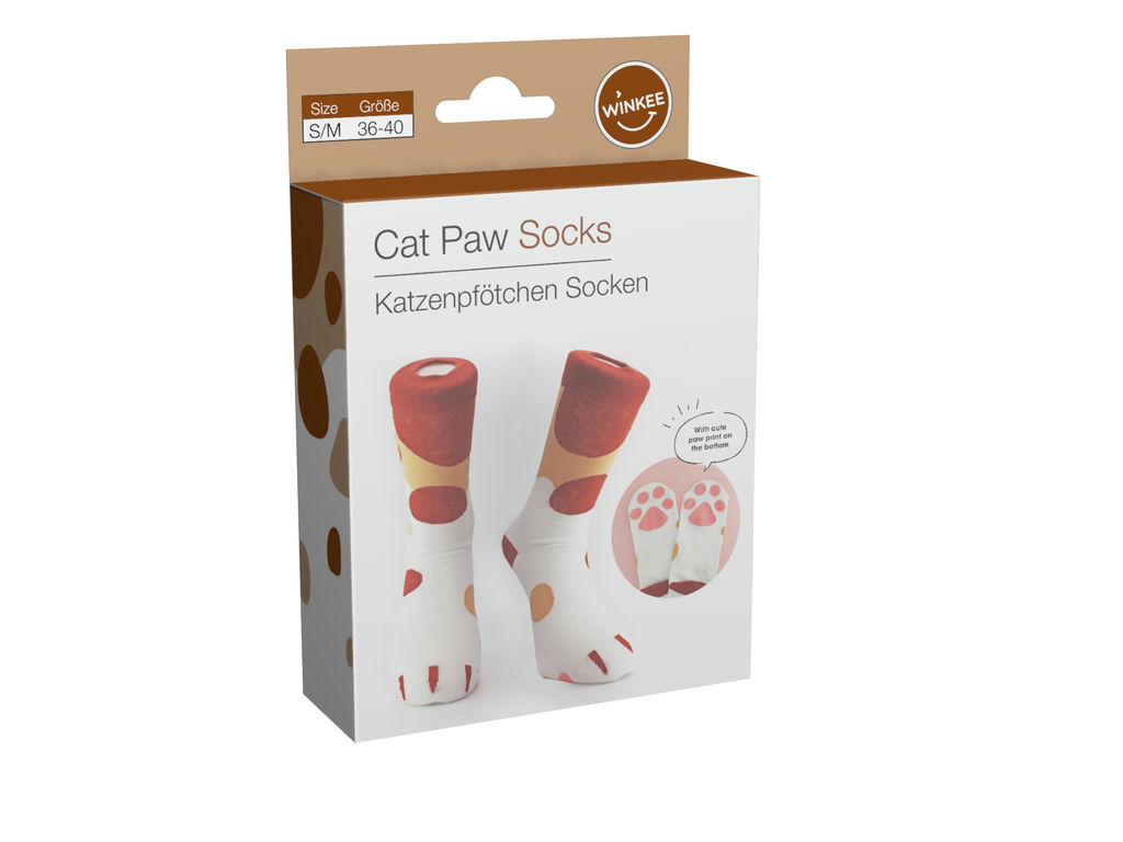Katzenpfoten Socken