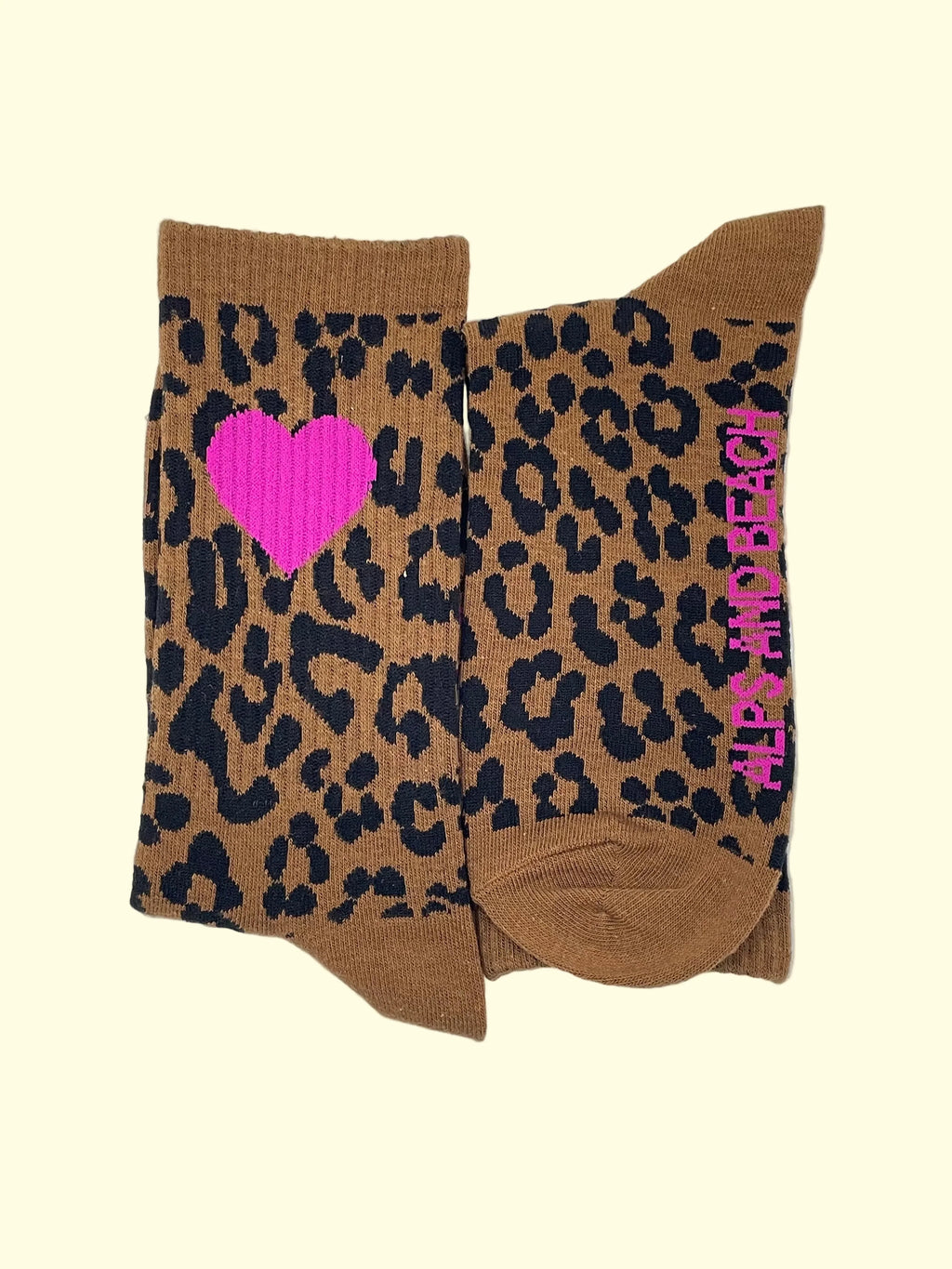 Socke Leo Pinkes Herz