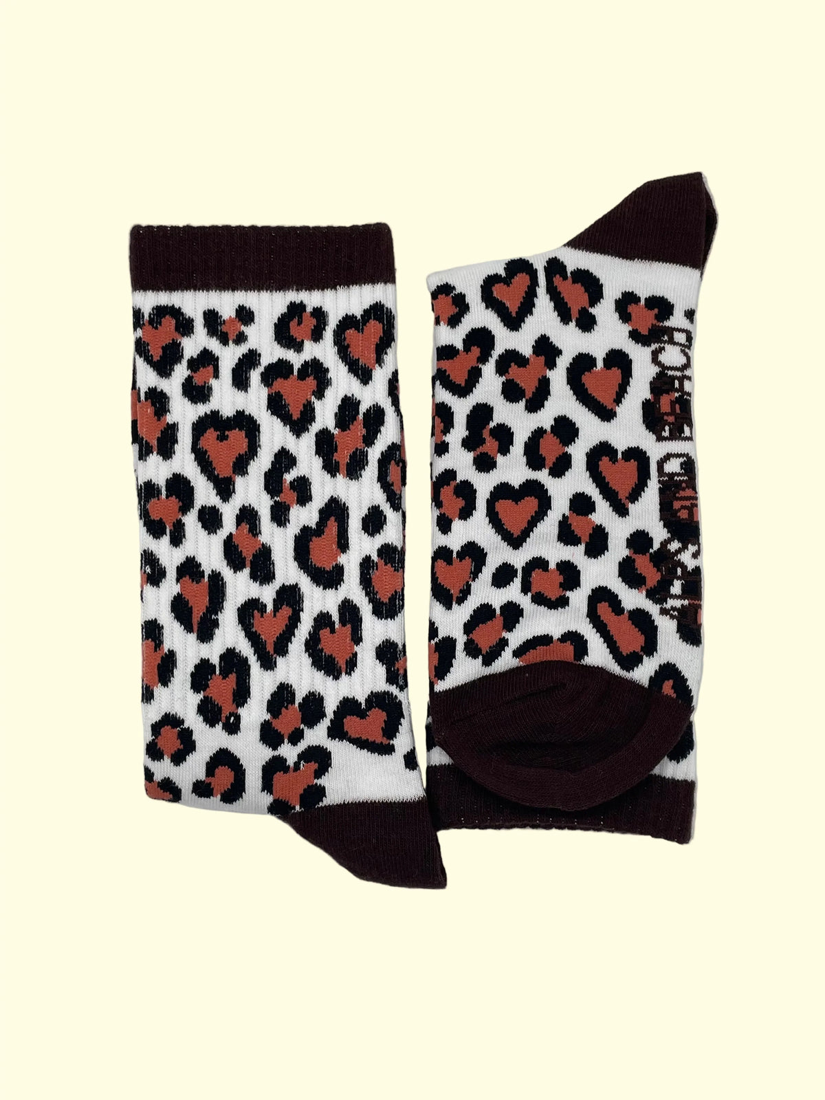 Socke Leo Braun