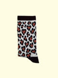 Socke Leo Braun