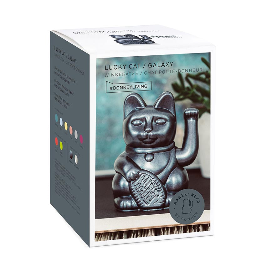 Lucky Cat - Winkekatze - galaxy