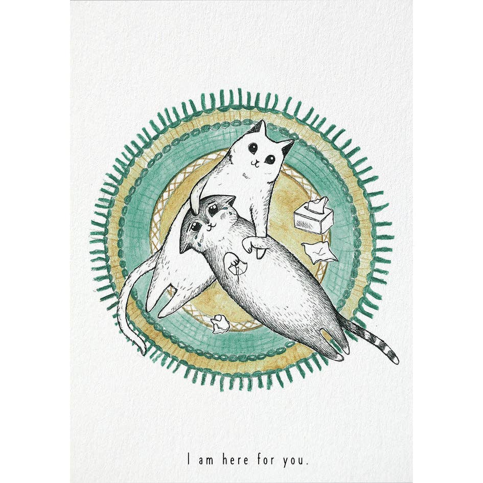 Postkarte – Here for you