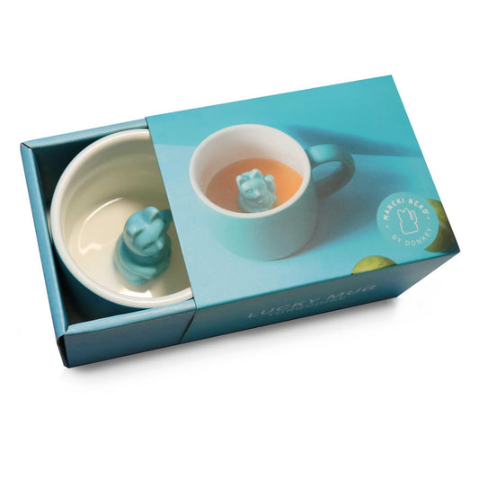 MANEKI NEKO Lucky Mug - Turquoise