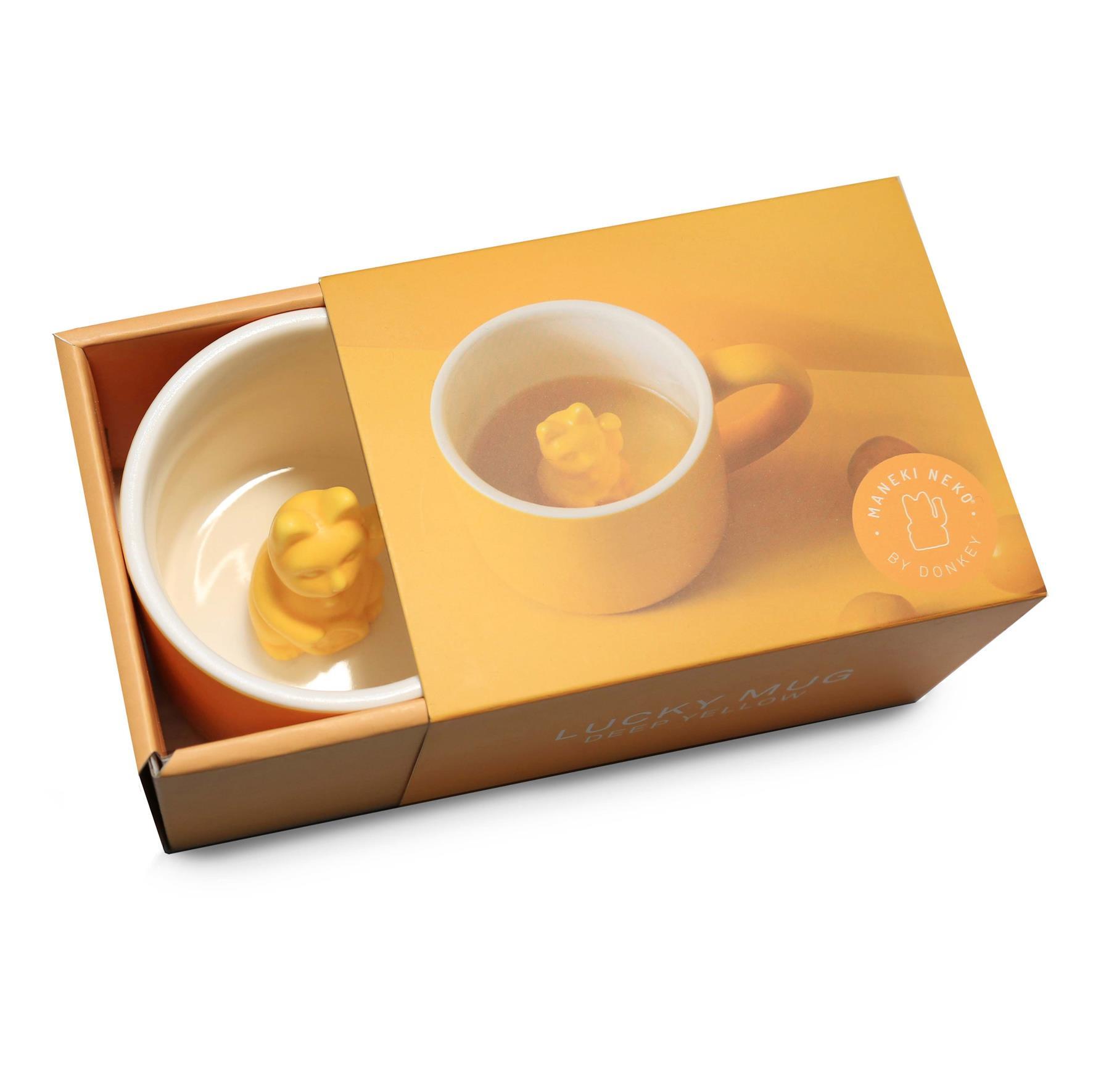 MANEKI NEKO Lucky Mug - Deep Yellow