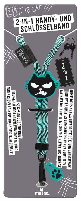 Ed, the Cat Handy- und Schlüsselband