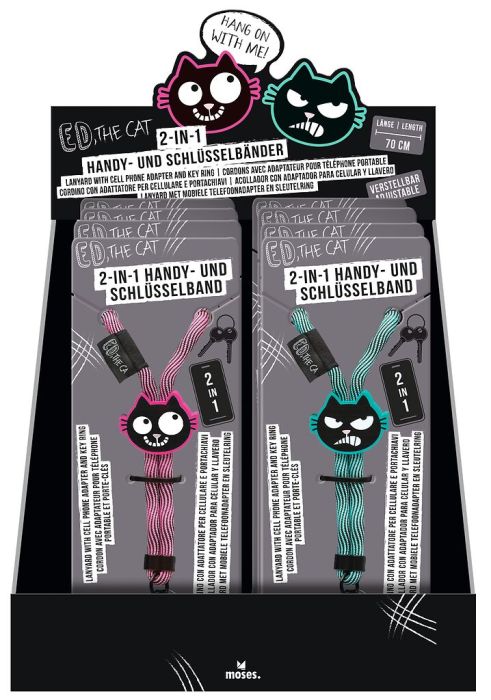 Ed, the Cat Handy- und Schlüsselband