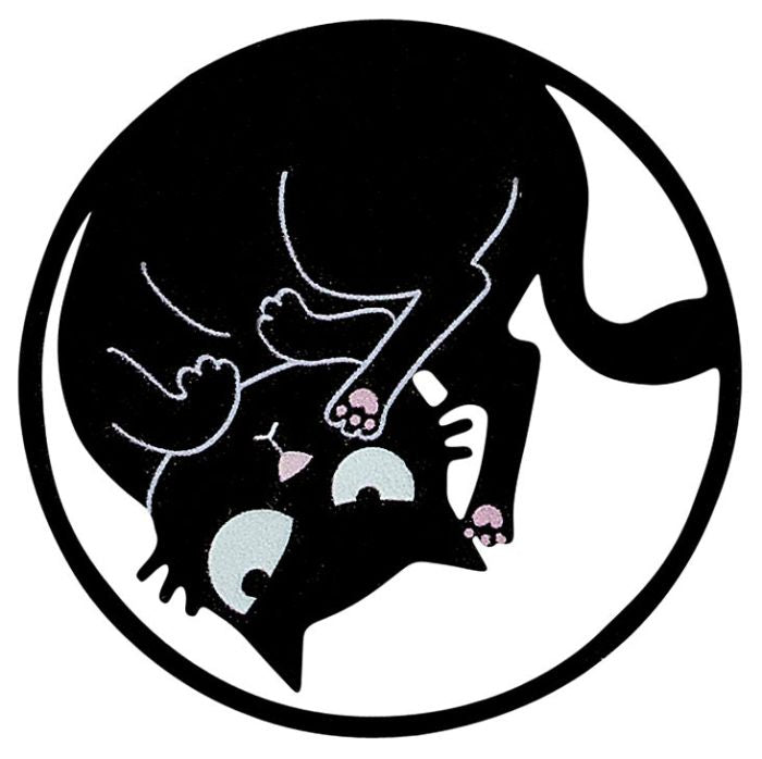 Ed, the Cat Metall-Lesezeichen