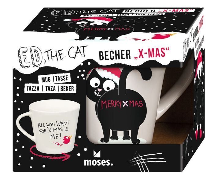 Ed, the Cat Becher Xmas