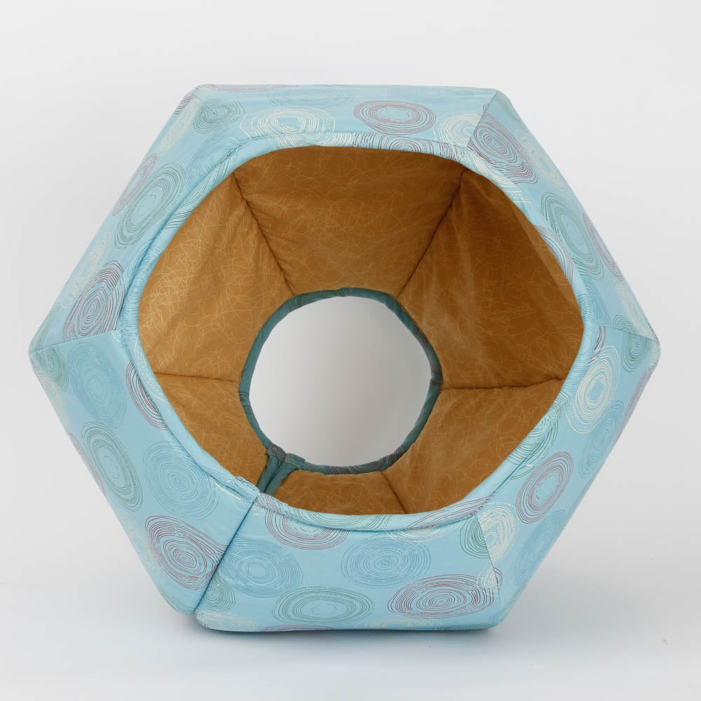 The Cat Ball Scandi Blue Circle
