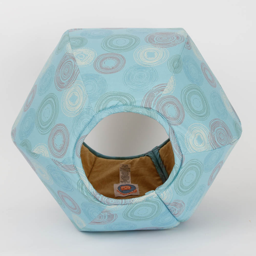 The Cat Ball Scandi Blue Circle