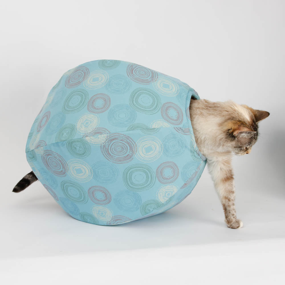 The Cat Ball Scandi Blue Circle