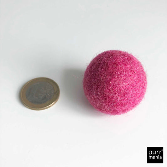 fat felty 3 cm raspberry