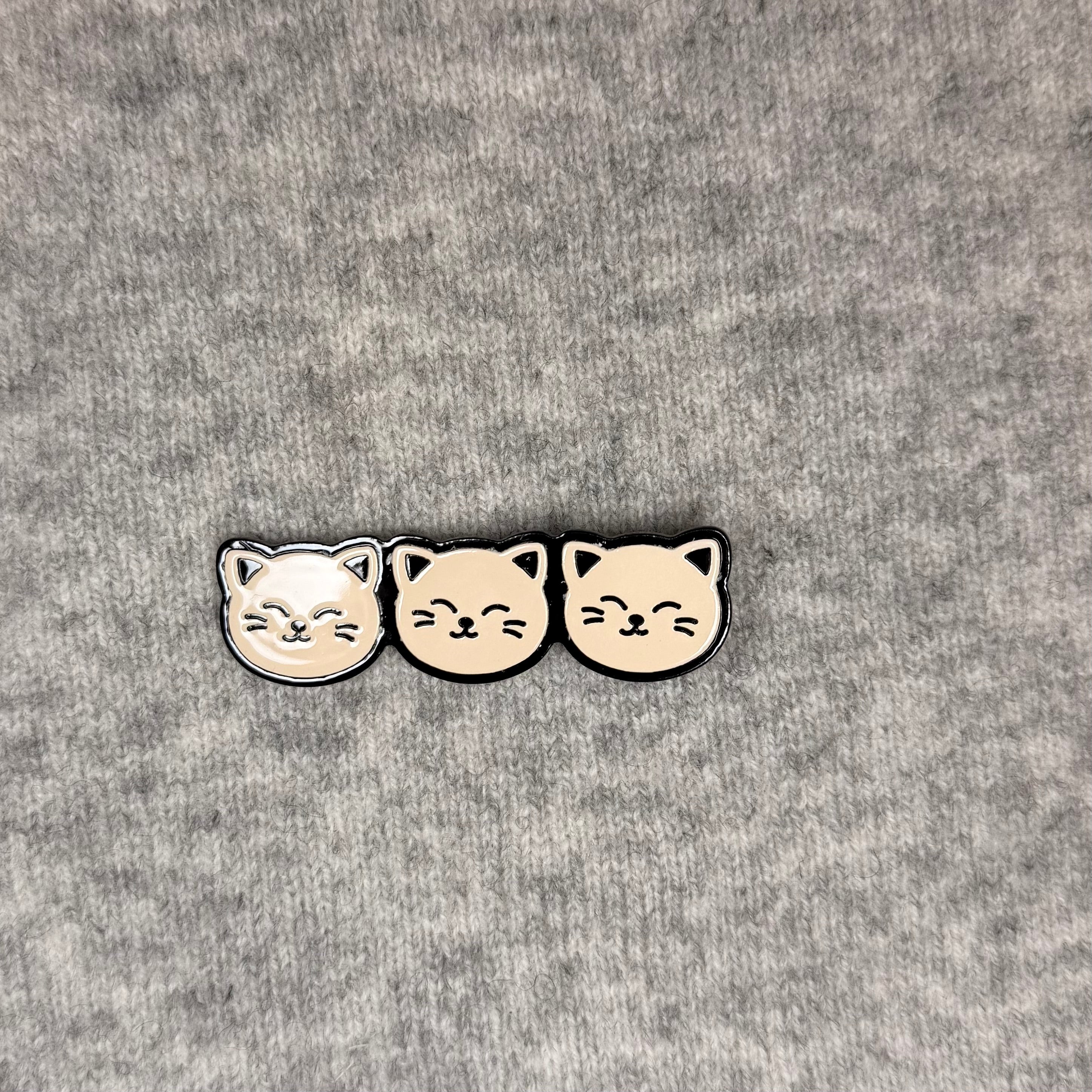 Haarclip Kitty Face