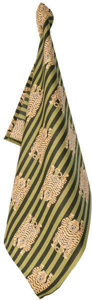 Geschirrtuch artisan tiger-grün