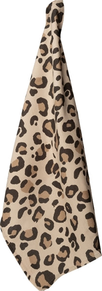 Geschirrtuch Leopard sand-braun