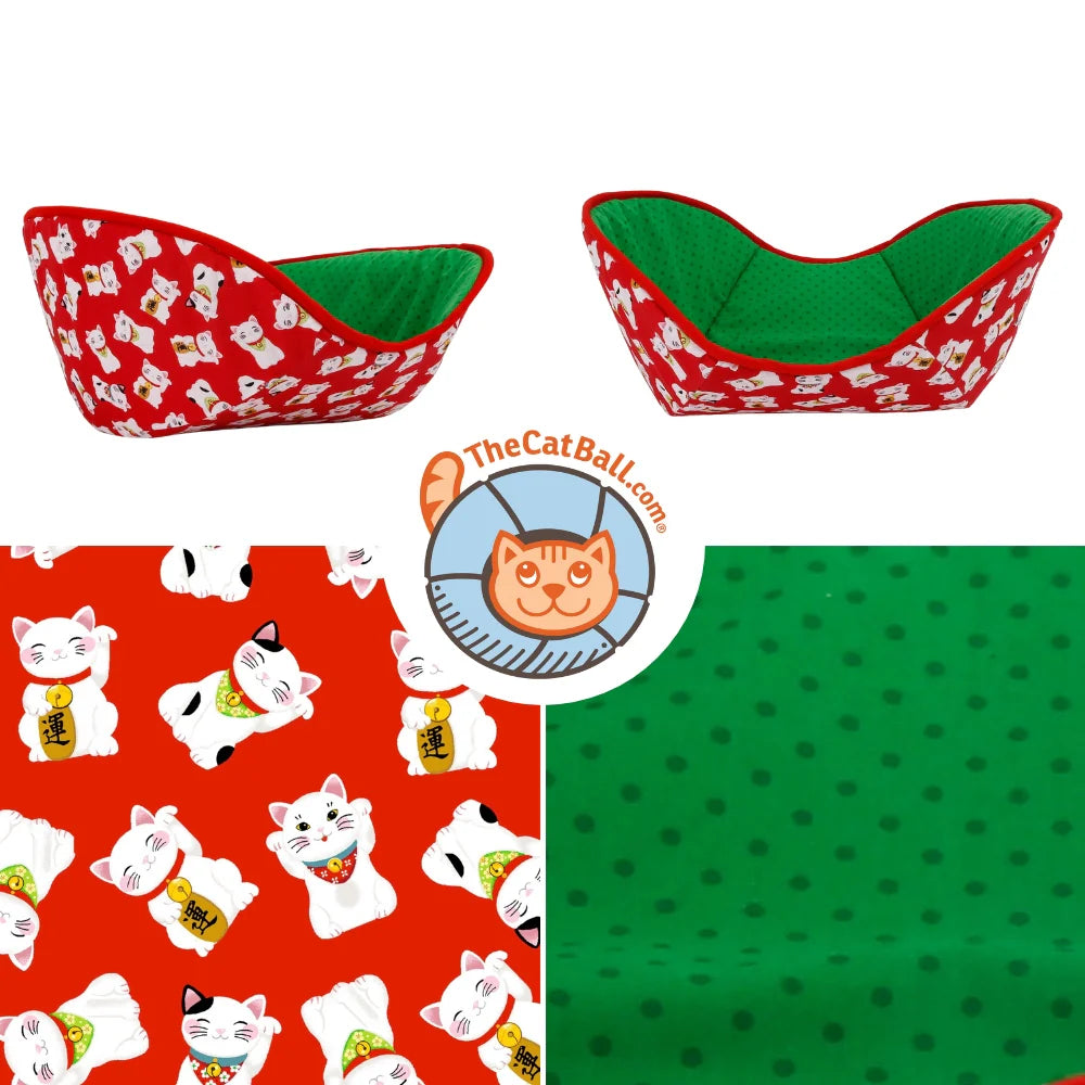 Jumbo Cat Canoe Maneki Neko