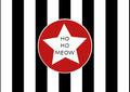 Weihnachtskarte "ho ho meow"