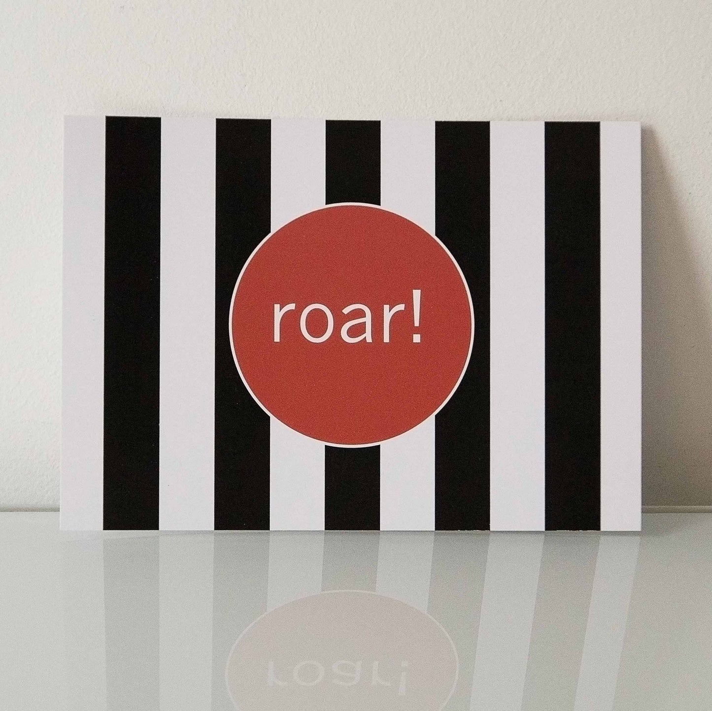 Postkarte roar!