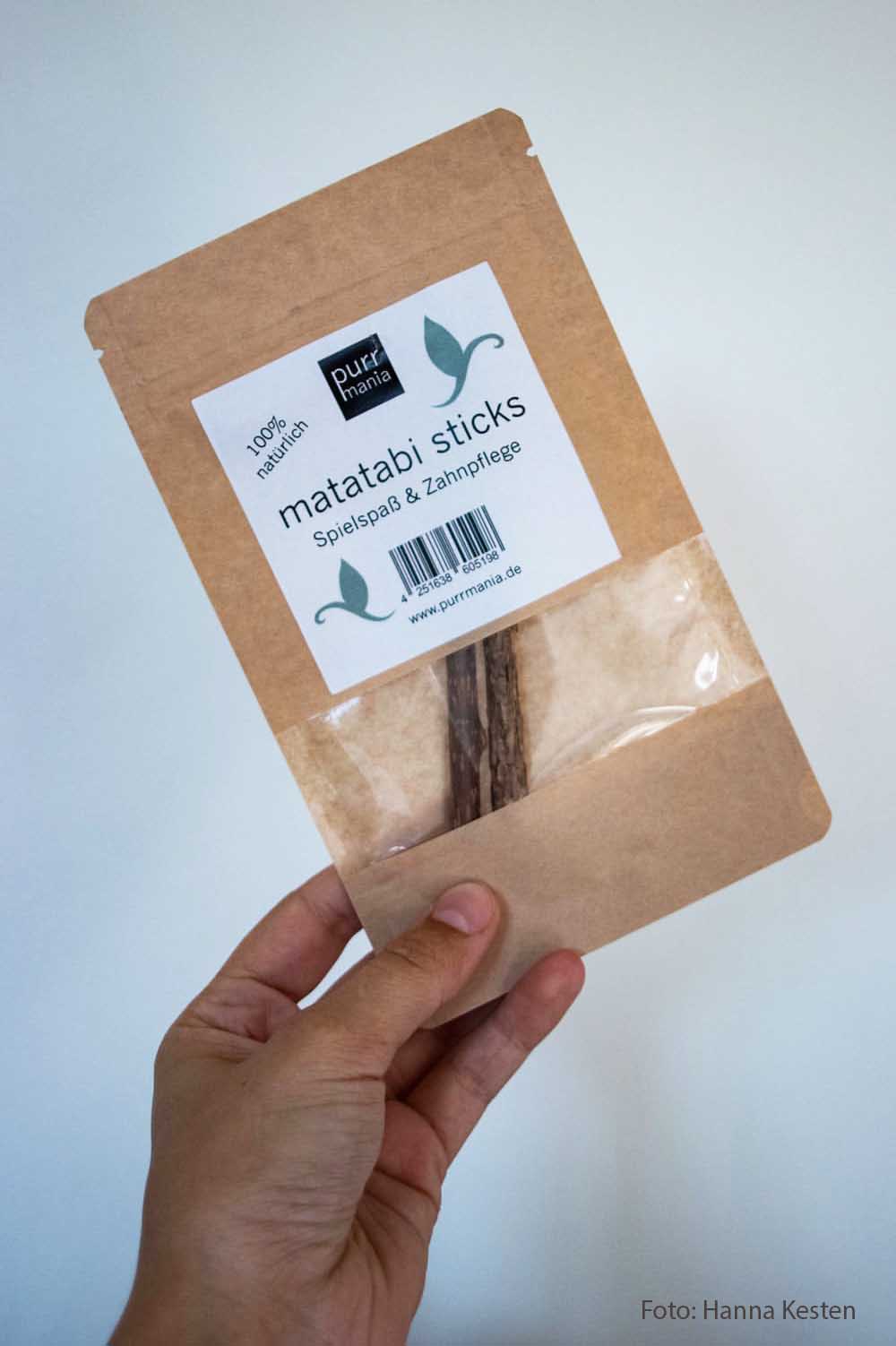 Matatabi-Sticks naturbelassen