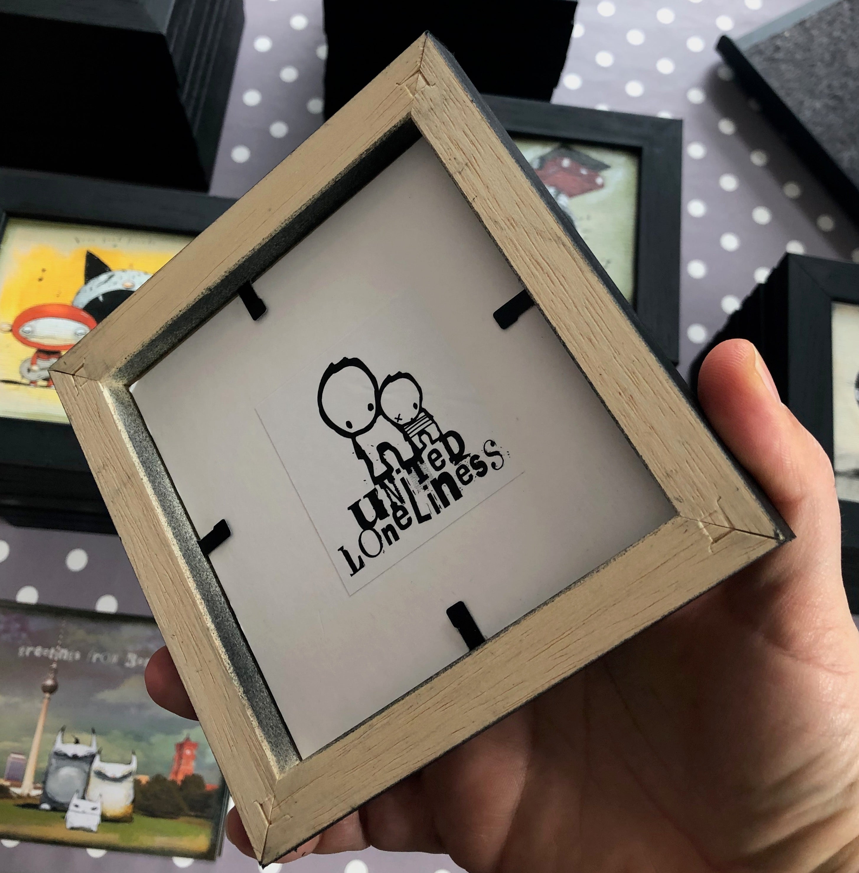 Cat with mouse ballon