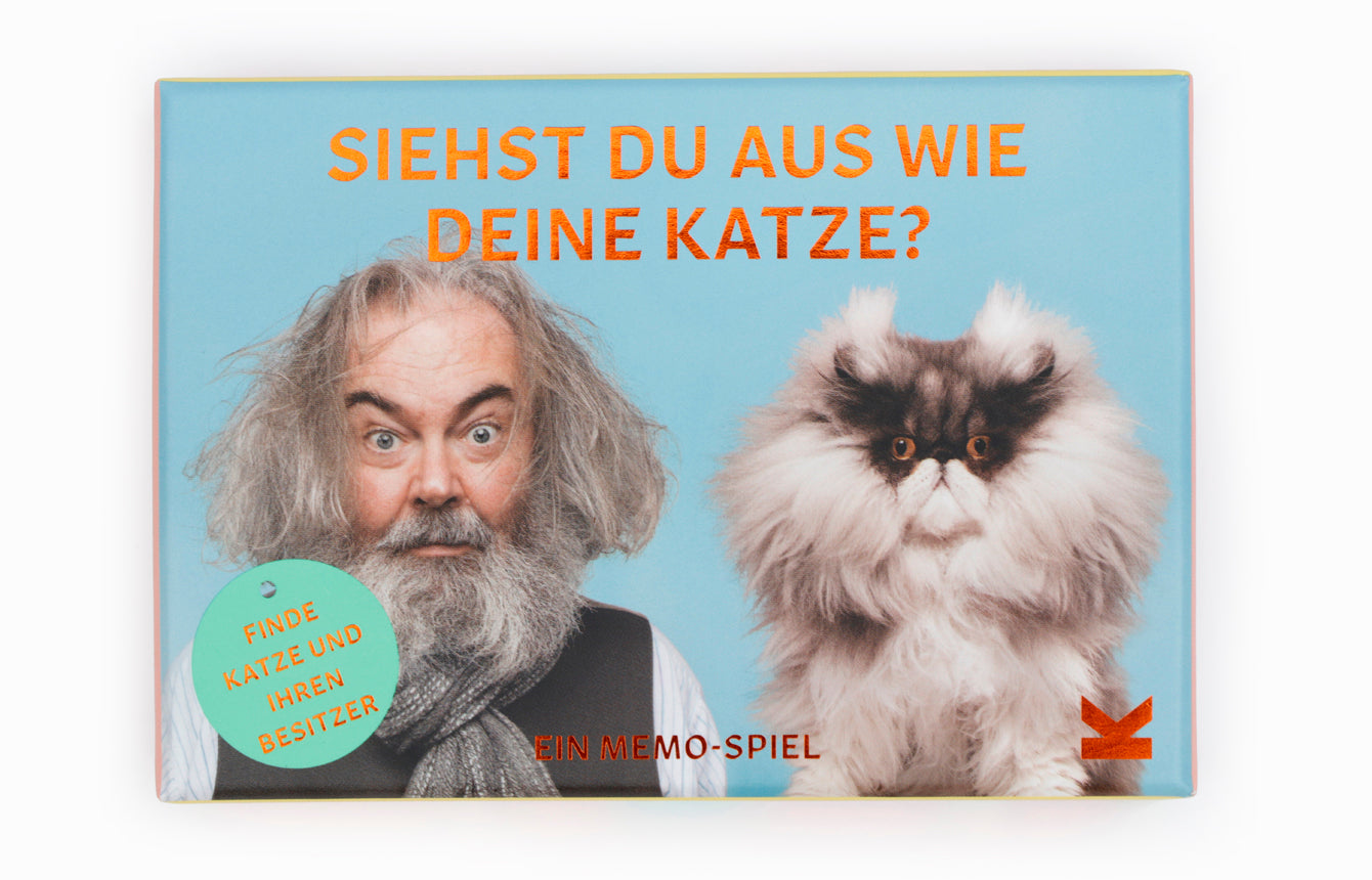 Siehst Du aus wie deine Katze - Memo Spiel