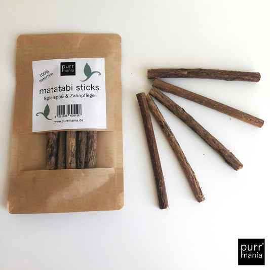 Matatabi-Sticks naturbelassen