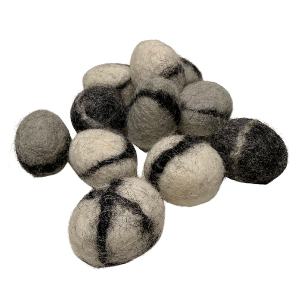 stony 5er Set Filzkieselsteine