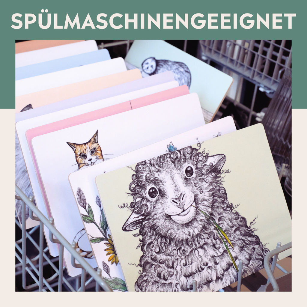 Holzbrettchen - Ramenkatze