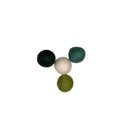 felty planty: Set mit 4 Mini-Filzbällen im Urban Jungle Look