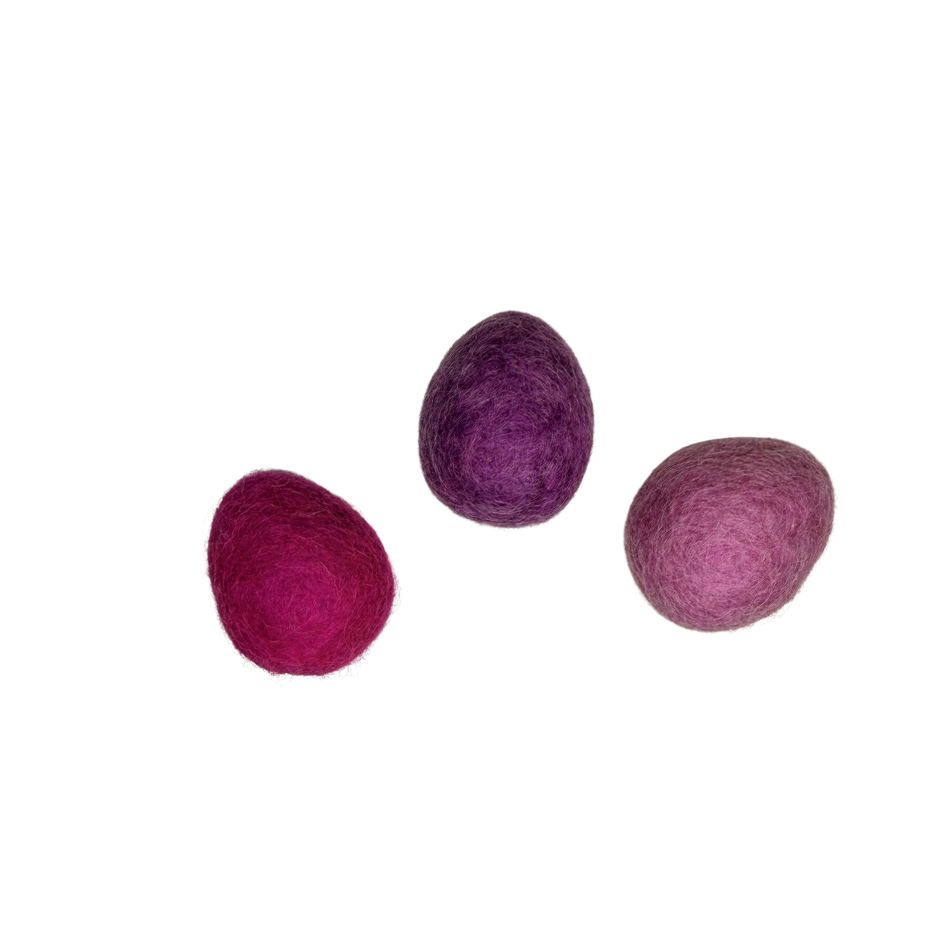 Filzeier felty eggs 3er Set pink lover