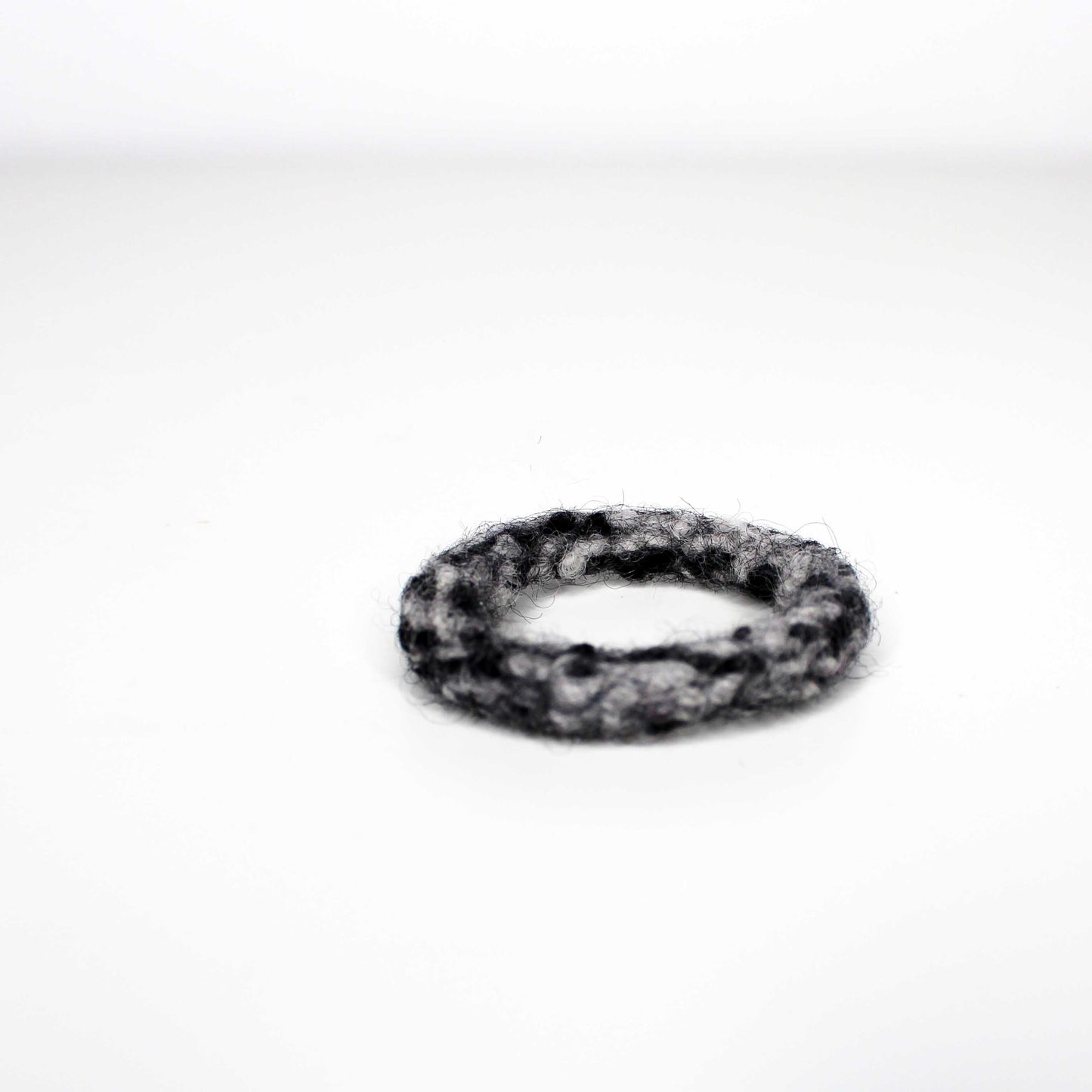 Filzring hair band salt'n'pepper